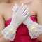 Slonovinové krátke priesvitné sáňové lišty plné prstové svadobné rukavice - Strana 1