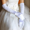 50 cm svadobné šaty saténové rukavice dlhé dámske vystúpenie na pódium - Strana 1