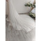Odnímateľná svadobná sukňa na svadbu Otvorená predná svadobná odnímateľná vlečka s čipkou - Strana 4