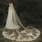 Krajkové závojové svadobné šaty so závojom, čelenka, svadobný čipkovaný závoj, svadobné doplnky - Strana 2
