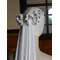 Svadobný závoj slonovinové kvety chvostový závoj kostol cestovný svadobný závoj - Strana 7