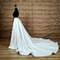 Odnímateľná svadobná saténová sukňa odnímateľná vlečková saténová sukňa - Strana 5