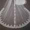 Vintage čipkovaný závoj za bielym závojom svadobný svadobný závoj s fotografiou - Strana 5