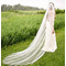 Doplnky svadobných šiat so svadobným jednoduchým závojom s bielym nahým závojom - Strana 1