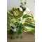 Zelená a biela zápas loptu hodváb chryzantémy nevesta drží kvety - Strana 2