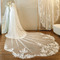 Biela ivory vintage čipka závoj kostol svadobný závoj luxusný koncový závoj - Strana 2