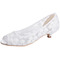 Jarná letná čipka topánky priedušné pohodlné svadobné dámske topánky - Strana 2