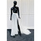 Odnímateľná svadobná sukňa Dlhá tylová sukňa s rozparkovanou tylovou sukňou s vlečkou - Strana 5