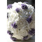 Biele svadobné kytice z držanie darček Svadobné kytice darček manuálna simulácia - Strana 1
