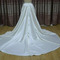 Saténová nášivka sukňa Svadobné šaty odnímateľná sukňa Odnímateľné vláčikové svadobné doplnky vlastnej veľkosti - Strana 3