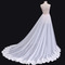 Odnímateľné svadobné šaty tylová sukňa Odnímateľné čipkované gázové šaty s dlhým chvostom - Strana 5