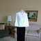 Krátky svadobný plášť s kapucňou Svadobný svadobný plášť Krátky pelerín - Strana 7