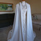 200CM nevesta šál svadobný kabát plášť biely šál s kapucňou - Strana 7