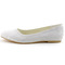 Čipkované svadobné topánky ploché tehotné ženy svadobné topánky pohodlné nízke podpätky - Strana 2