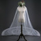 Čipkovaný svadobný závoj nevesta s vlečným závojom 3 metre dlhý svadobný doplnok veľkoobchod - Strana 3
