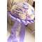 Purple tému svadobné nevesty kytice ruže diamant perla ručné vziať kvety - Strana 1