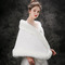 Svadba teplá šál zimná svadobná bunda hrubá veľká veľkosť šál - Strana 3