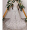 Svadobné šaty Vláčik Svadobný odnímateľný vlak čipka Odnímateľný svadobný vlak - Strana 3