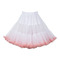Ružová elastická spodnička s nafúknutým tylom v páse, princezná Balet Dance Pettiskirts Lolita Cosplay, Rainbow Cloud Krátka Tutu sukňa 45 cm - Strana 5