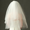 Svadobné šaty jednoduchý závoj tvrdá sieťový puffer závoj krátky svadobný závoj - Strana 4