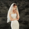 Svadobný závoj módny ručne šitý diamantový svadobný doplnok závoj foto závoj - Strana 4