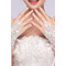 Svadobné rukavice Čipka Fabric Decoration Pearl Summer Mitten Short - Strana 2
