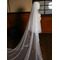 Svadobný závoj jednoduchý chvostový závoj čipka zakrývajúca svadobný závoj - Strana 6