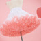 Ružová elastická spodnička s nafúknutým tylom v páse, princezná Balet Dance Pettiskirts Lolita Cosplay, Rainbow Cloud Krátka Tutu sukňa 45 cm - Strana 1