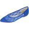Transparentné duté čipky elegantné čerpadlá banket svadobné ploché topánky ženy - Strana 3
