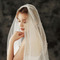 Jednoduchý svadobný závoj nevesta svadobná čelenka fotoateliér foto závoj dvojitý objednávka perlový závoj - Strana 3