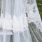 Nový čipkovaný trojvrstvový závoj veľkoobchodný svadobný doplnok so svadobným závojom - Strana 3