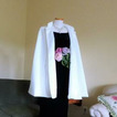 Formálny svadobný svadobný krátky plášť nevesta teplý plášť