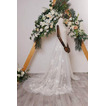 Svadobné šaty Vláčik Svadobný odnímateľný vlak čipka Odnímateľný svadobný vlak