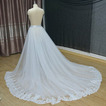Odnímateľné svadobné šaty tylová sukňa Odnímateľné doplnky nevesty sukne vlastnej veľkosti