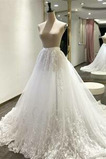Svadobná odnímateľná sukňa k šatám Svadobná sukňa Čipkované nášivky Odnímateľná vlaková sukňa vlastná veľkosť
