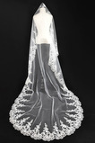 Svadobný závoj jeseň Glamour Aplikovať svadobné šaty bohyne