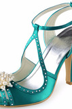 Ihlové svadobné topánky drahokamové sandále svadobné topánky princeznej hodvábne svadobné topánky