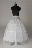 Svadobné Petticoat Elastický pás Jednoduchý Tromi okrajmi Perimeter Lace trim