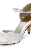 Čipkované vyšívané svadobné topánky na víno podpätkové spoločenské topánky