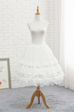 Lolita Gázová spodnička, biela spodnička, krátka spodnička, svadobná spodnička, mäkká spodnička, párty spodničky, odnímateľné 65 cm