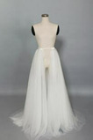 4 vrstvy tylovej sukne Odnímateľná tylová sukňa Svadobná sukňa Odnímateľná svadobná sukňa