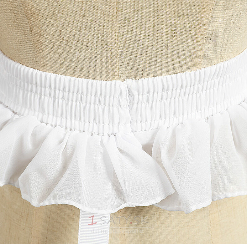 4 vrstvová nadupaná spodnička s výrezom volániková spodnička nastaviteľná spodnička
