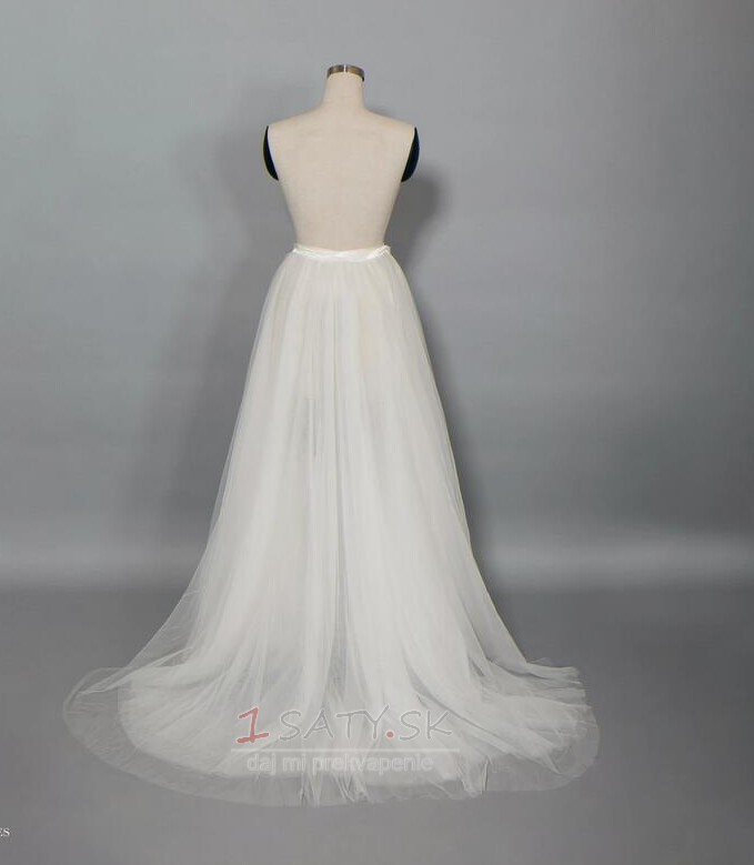 4 vrstvy tylovej sukne Odnímateľná tylová sukňa Svadobná sukňa Odnímateľná svadobná sukňa