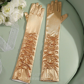 50 cm svadobné šaty saténové rukavice dlhé dámske vystúpenie na pódium - Strana 7