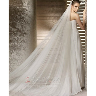 Nevesta svadobné šaty závoj mäkké priadze 3 metre dlhé a dve vrstvy mäkký závoj - Strana 1
