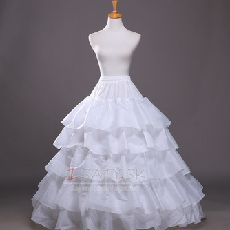 Sviatočné svadobné šaty s módnym flúčením Expand polyester tafta - Strana 1