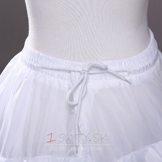 Sviatočné svadobné šaty s módnym flúčením Expand polyester tafta - Strana 2
