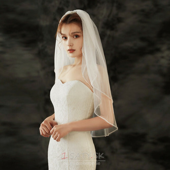 Svadobný závoj módny ručne šitý diamantový svadobný doplnok závoj foto závoj - Strana 2