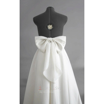 s veľkou mašľou Svadobná sukňa svadobná saténová sukňa Svadobné šaty samostatná Sukňa na mieru - Strana 4