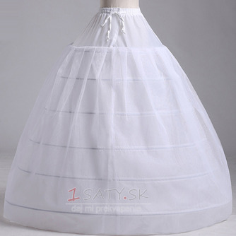 Sviatočné svadobné šaty Dva zväzky silné sieťové svadobné šaty Dlhé šesť ráfikov - Strana 1